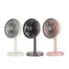 JYSUPER JY-2218 AC/DC Rechargeable 4000mAh Mini Desk Fan – Random Color