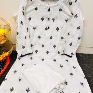 Embroidery Cotton Co-Ord Set