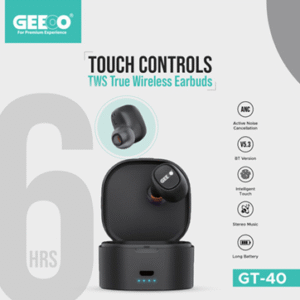 GT40 True TWS Touch Control ANC Wireless Earbuds (P-1745)