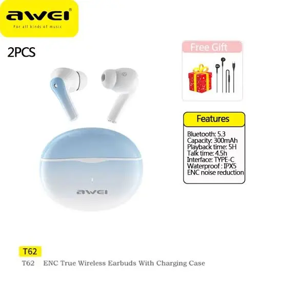 Awei T62 Earbuds