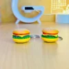 Burger Key Ring