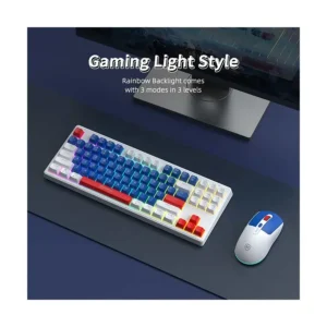 Micropack KM-269W Navy Wireless Keyboard & Mouse Combo